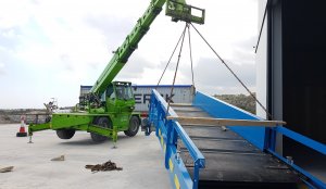 Construction and Installation of recycling plant in Limassol Cyprus