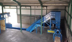 Recycling Sorting Plant Assembled in Nicosia-Cyprus