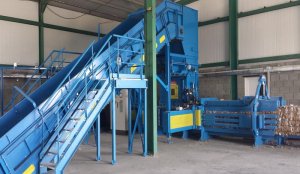 Recycling Sorting Plant Assembled in Nicosia-Cyprus