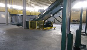 Recycling Sorting Plant Reconditioned in Nicosia-Cyprus