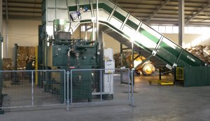 Recycling Sorting Plant Reconditioned in Nicosia-Cyprus